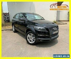 2008 Audi Q7 TDI Wagon 7st 5dr Spts Auto 6sp quattro 3.0DT [MY09] Black A Wagon